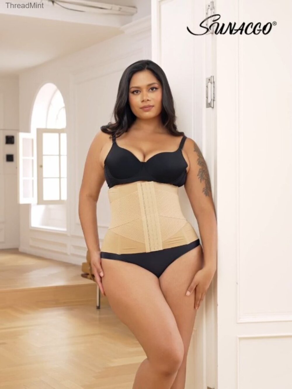 Waist Trainer Corset Shapewear Tummy Control Postpartum Support - Picture 6 of 6